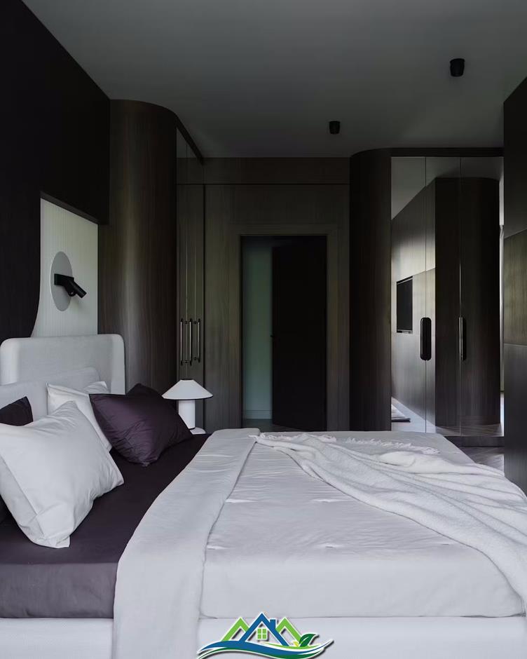 Nội thất tông màu tối đầy phong cách cho căn hộ chung cư Nội thất tông màu tối đầy phong cách cho căn hộ chung cư