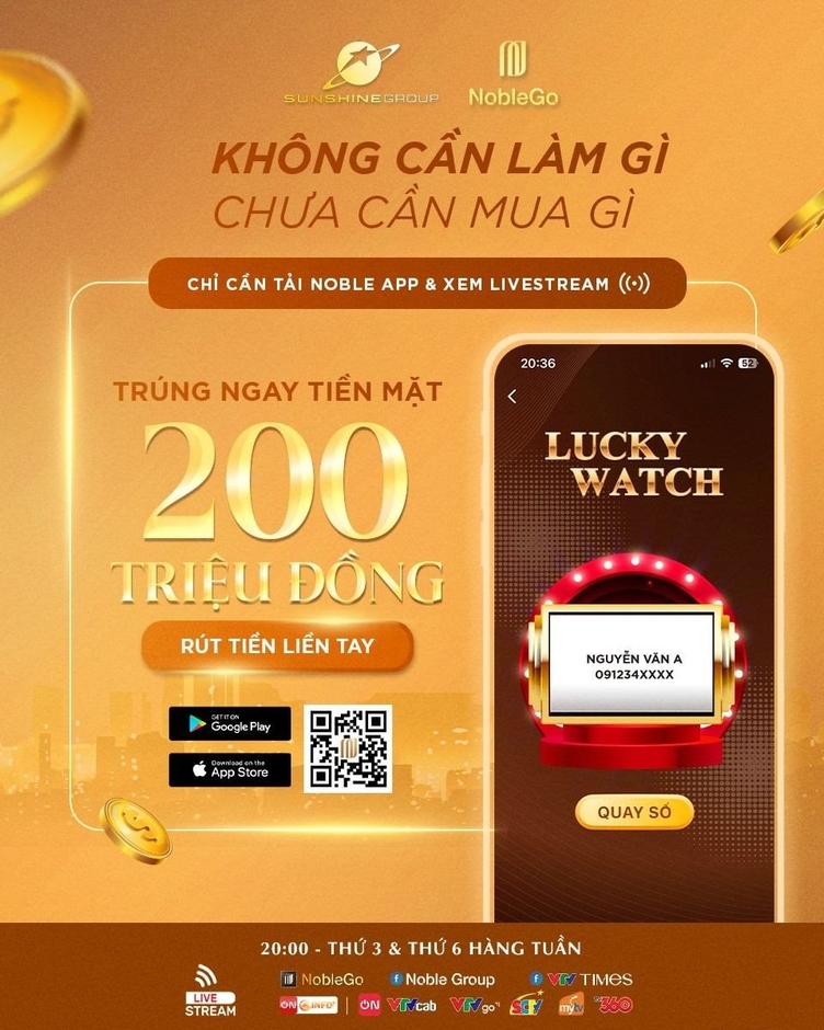Nữ sinh ngành kế toán trúng giải 200 triệu tiền mặt chỉ bằng cách xem livestream của Sunshine Group Nữ sinh ngành kế toán trúng giải 200 triệu tiền mặt chỉ bằng cách xem livestream của Sunshine Group