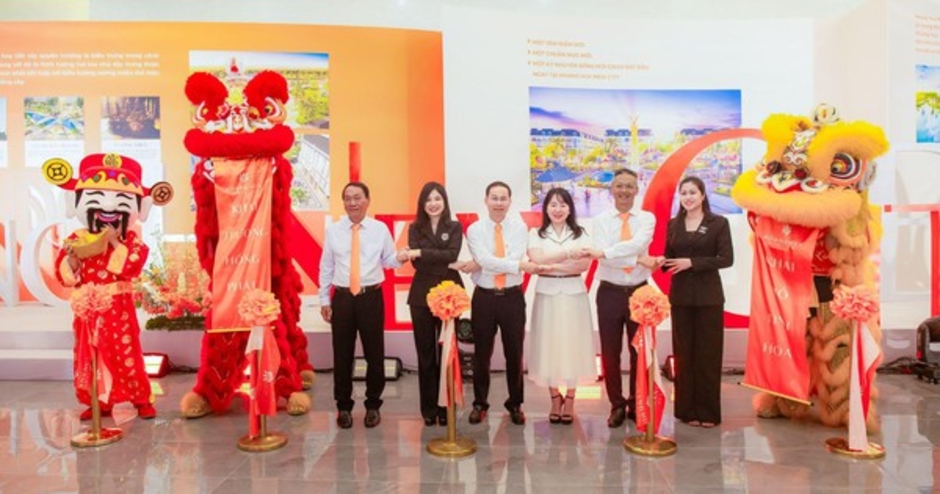 Ra mắt Văn phòng bán hàng và Sa bàn dự án Hoang Huy New City