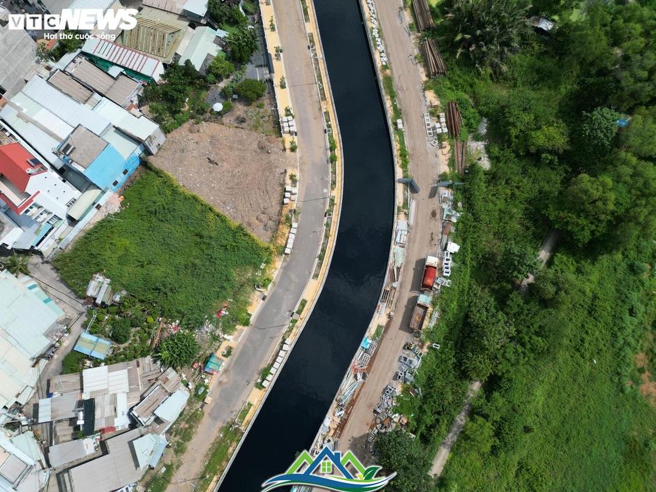 Rạch chống ngập thành đường sau 4 năm cải tạo ở TP.HCM Rạch chống ngập thành đường sau 4 năm cải tạo ở TP.HCM