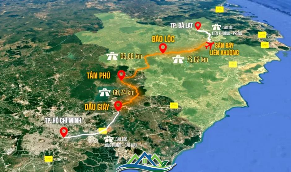 Sau khởi công, dự án cao tốc Bảo Lộc - Liên Khương vẫn ngổn ngang thủ tục Sau khởi công, dự án cao tốc Bảo Lộc - Liên Khương vẫn ngổn ngang thủ tục