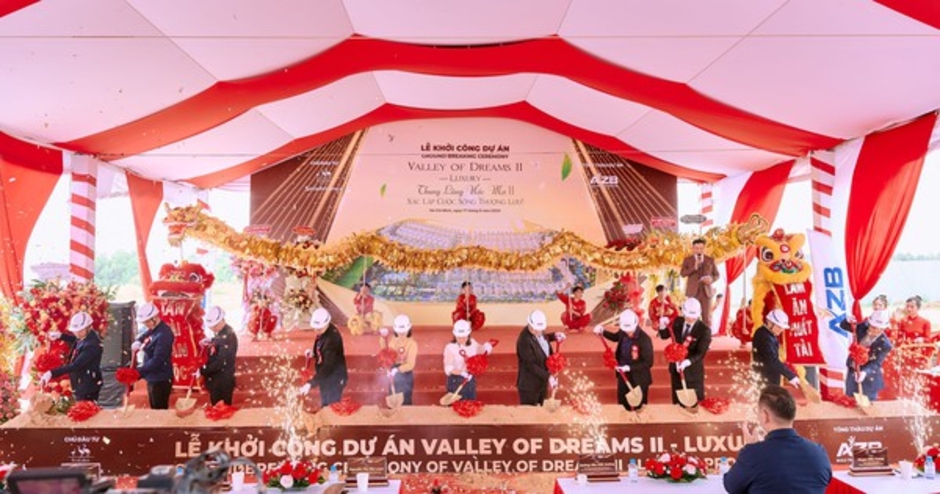 SetiaBecamex khởi công Valley of Dreams II – Luxury tại EcoLakes Mỹ Phước
