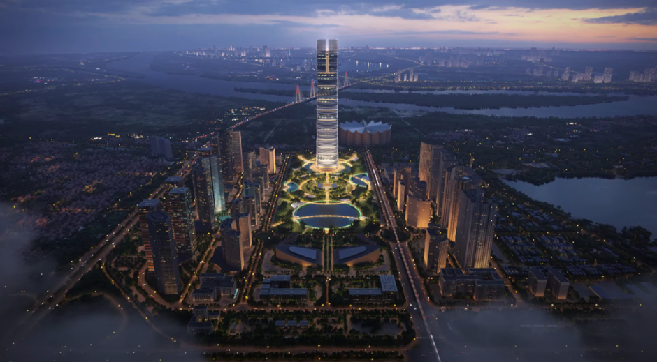 Siêu tháp tài chính 108 tầng cao nhất Việt Nam: Vượt Landmark 81 gần 200m, trên đỉnh sở hữu quả cầu mô phỏng chu kỳ mặt trăng thay đổi theo từng giờ Siêu tháp tài chính 108 tầng cao nhất Việt Nam: Vượt Landmark 81 gần 200m, trên đỉnh sở hữu quả cầu mô phỏng chu kỳ mặt trăng thay đổi theo từng giờ