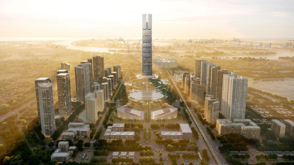 Siêu tháp tài chính 108 tầng cao nhất Việt Nam: Vượt Landmark 81 gần 200m, trên đỉnh sở hữu quả cầu mô phỏng chu kỳ mặt trăng thay đổi theo từng giờ Siêu tháp tài chính 108 tầng cao nhất Việt Nam: Vượt Landmark 81 gần 200m, trên đỉnh sở hữu quả cầu mô phỏng chu kỳ mặt trăng thay đổi theo từng giờ