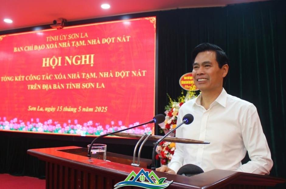 Sơn La công bố xoá xong nhà tạm, về đích sớm nhất trong các tỉnh miền núi phía Bắc Sơn La công bố xoá xong nhà tạm, về đích sớm nhất trong các tỉnh miền núi phía Bắc