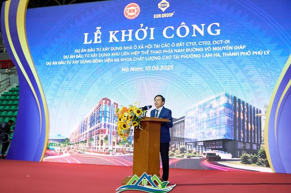 Sun Group đồng loạt khởi công 3 dự án an sinh xã hội tại Hà Nam Sun Group đồng loạt khởi công 3 dự án an sinh xã hội tại Hà Nam