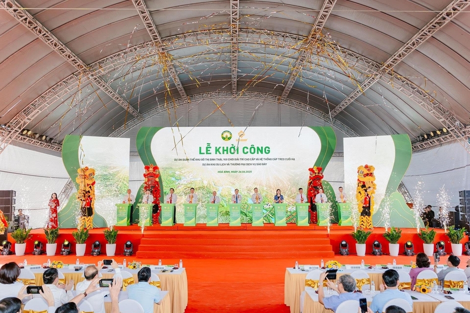 Sun Group tiến về Hòa Bình, khởi công Tổ hợp nghỉ dưỡng khoáng nóng 21.000 tỷ đồng, quy mô gần 600ha lớn nhất miền Bắc