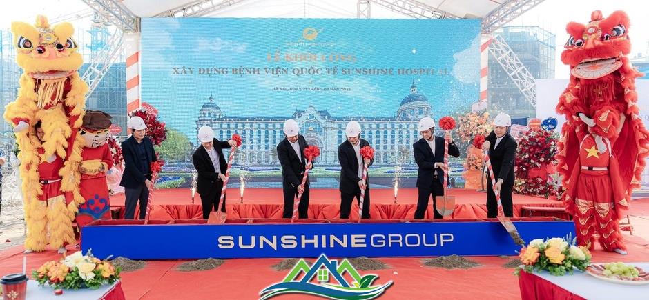 Sunshine Group khởi công xây dựng bệnh viện quốc tế tại dự án Noble Palace Tay Thang Long