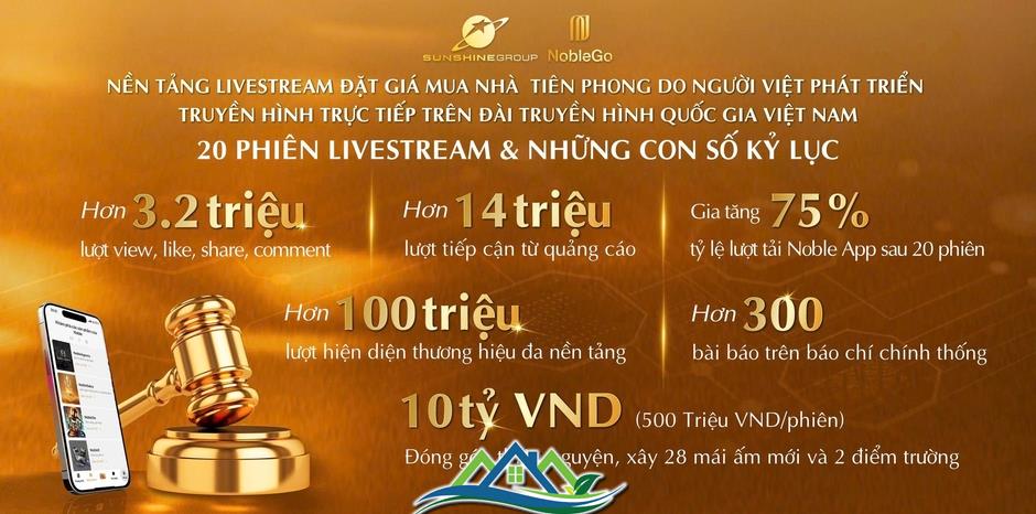 Sunshine Group: Tập đoàn tiên phong đưa livestream bất động sản lên Truyền hình Quốc gia Sunshine Group: Tập đoàn tiên phong đưa livestream bất động sản lên Truyền hình Quốc gia