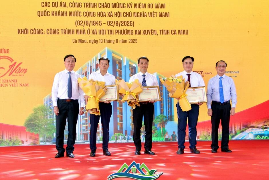 T&T Group khởi công công trình nhà ở xã hội tại Cà Mau