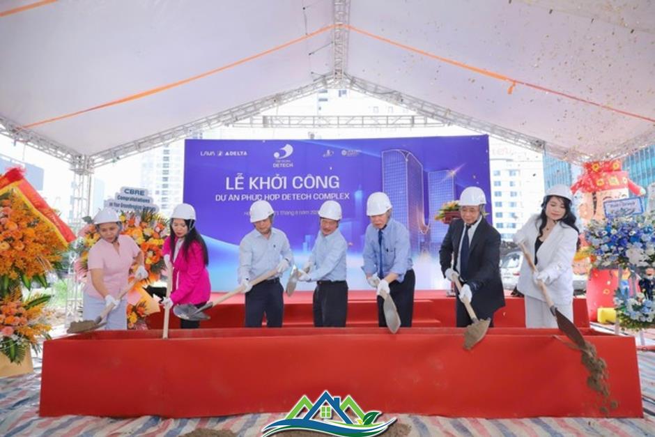 Tập đoàn DETECH khởi công dự án phức hợp văn phòng cao cấp DETECH COMPLEX Tập đoàn DETECH khởi công dự án phức hợp văn phòng cao cấp DETECH COMPLEX