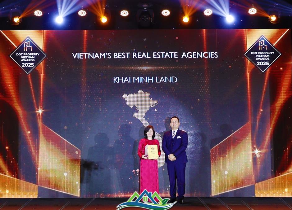 Tập đoàn Khải Hoàn Land nhận “cú đúp” giải thưởng tại Dot Property Award 2025 Tập đoàn Khải Hoàn Land nhận “cú đúp” giải thưởng tại Dot Property Award 2025