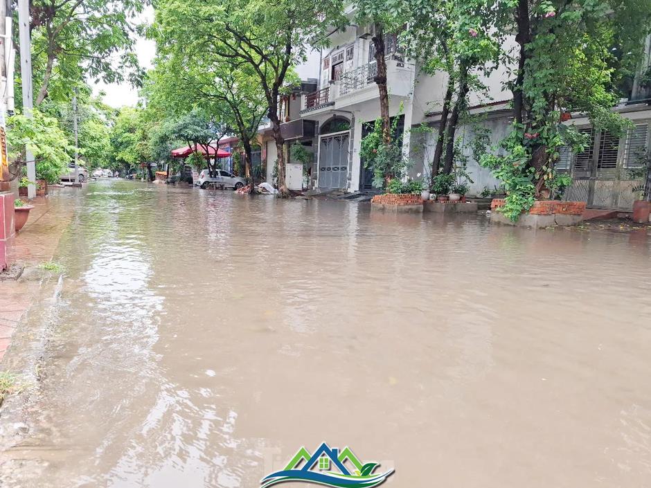 Thành phố Bắc Giang chìm trong 'biển nước' Thành phố Bắc Giang chìm trong 'biển nước'