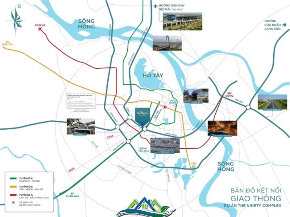 The Ninety Complex – tâm điểm đón đầu quy hoạch giao thông mới The Ninety Complex – tâm điểm đón đầu quy hoạch giao thông mới
