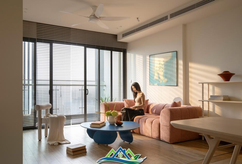 Thiết kế căn hộ 144m2 với gam màu tươi sáng khởi tạo năng lượng tích cực cho gia chủ Thiết kế căn hộ 144m2 với gam màu tươi sáng khởi tạo năng lượng tích cực cho gia chủ
