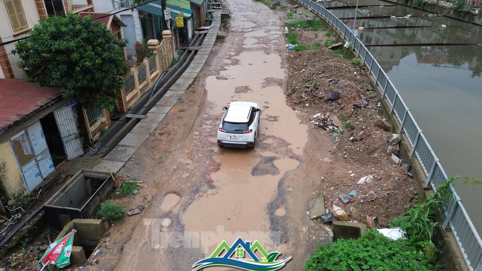Thiết kế nền đường mới cao hơn gần 1m, cả trăm hộ dân bất an Thiết kế nền đường mới cao hơn gần 1m, cả trăm hộ dân bất an