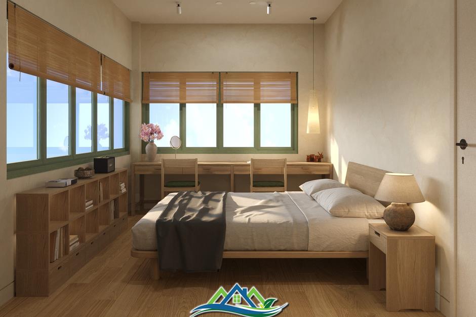 Thiết kế nhà đậm chất chất truyền thống cho diện tích đất 100m2