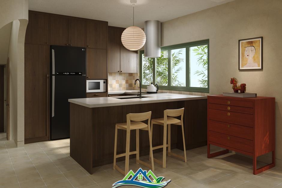 Thiết kế nhà đậm chất chất truyền thống cho diện tích đất 100m2