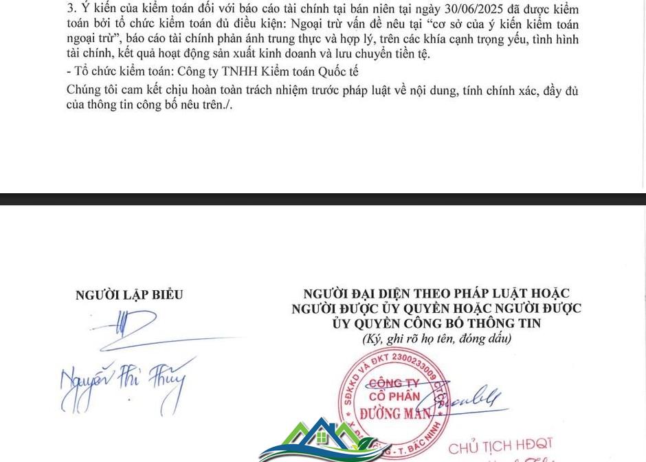 Tiếp mạch lỗ, Đường Man của đại gia Đường “bia” bị kiểm toán có ý kiến ngoại trừ trên BCTC Tiếp mạch lỗ, Đường Man của đại gia Đường “bia” bị kiểm toán có ý kiến ngoại trừ trên BCTC