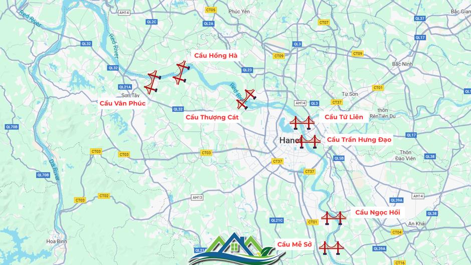 Toàn cảnh 7 cây cầu Hà Nội khởi công trong năm 2025: Tốc độ một năm bằng 100 năm