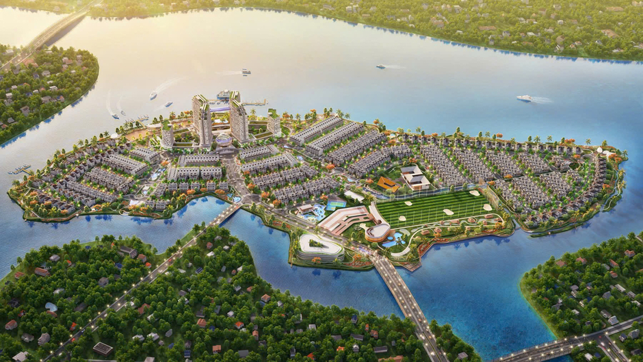 Toàn cảnh đô thị đảo sát vách TP.HCM, đối diện dự án 72.000 tỷ của Sun Group, góp phần đẩy giá đất tăng gấp 10 lần Toàn cảnh đô thị đảo sát vách TP.HCM, đối diện dự án 72.000 tỷ của Sun Group, góp phần đẩy giá đất tăng gấp 10 lần