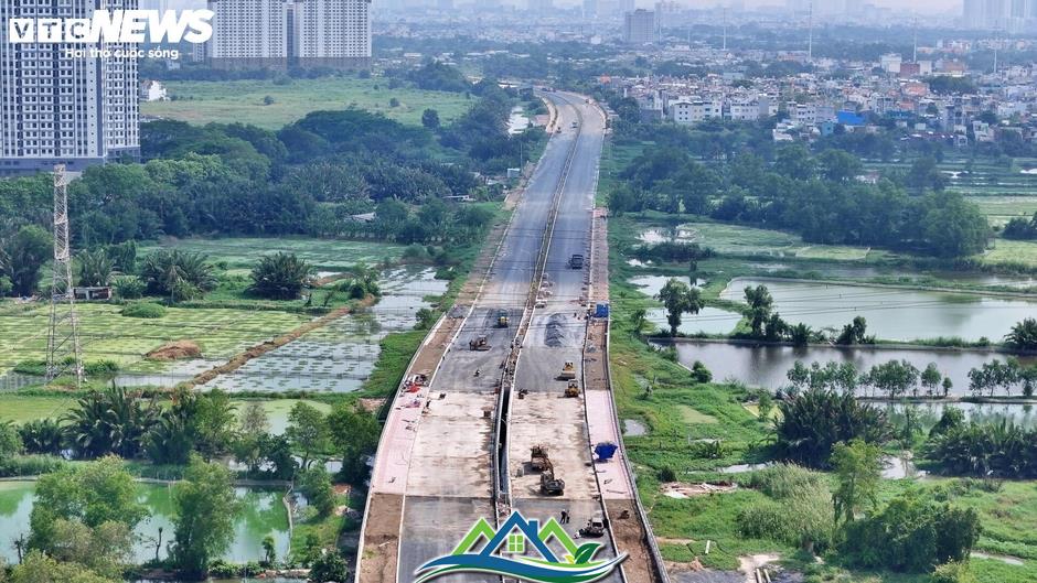 Toàn cảnh dự án nghìn tỷ nối TP.HCM với Long An sau hơn 2 năm thi công Toàn cảnh dự án nghìn tỷ nối TP.HCM với Long An sau hơn 2 năm thi công