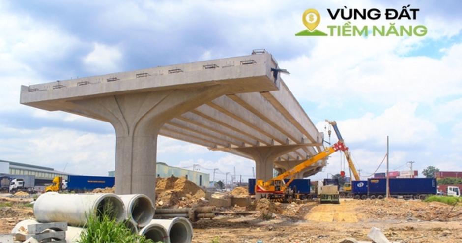 Toàn cảnh nút giao phức tạp nhất vành đai 3, nằm ở giao điểm của trung tâm hành chính mới tỉnh Đồng Nai, dự án 72.000 tỷ của Sun Group, đại đô thị của Vinhomes
