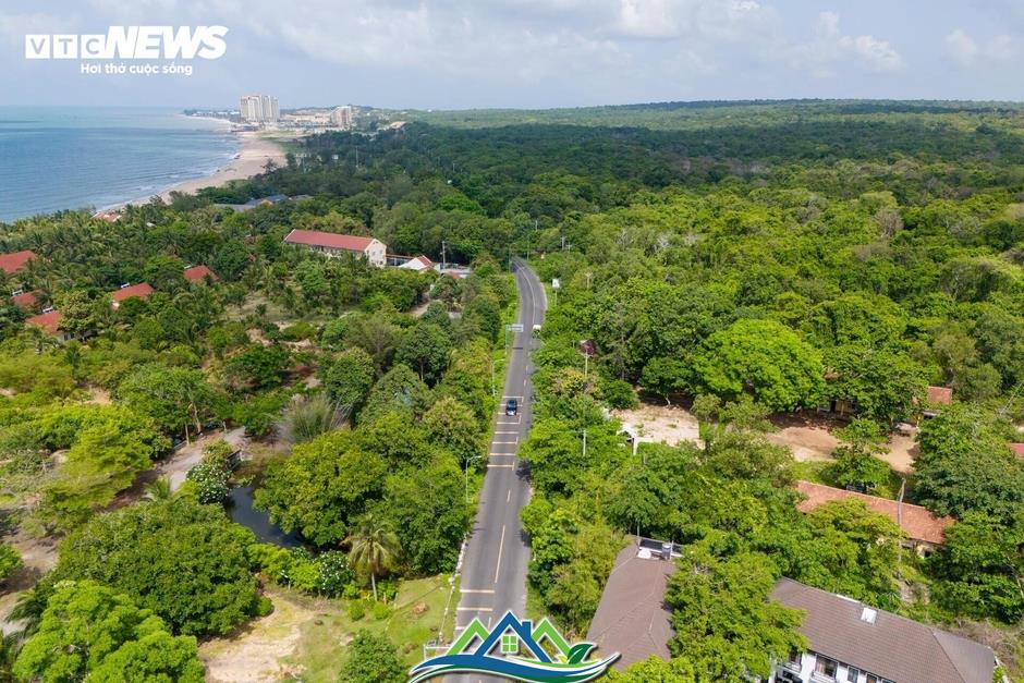 Toàn cảnh vị trí xây dựng cao tốc từ Hồ Tràm đến sân bay Long Thành Toàn cảnh vị trí xây dựng cao tốc từ Hồ Tràm đến sân bay Long Thành