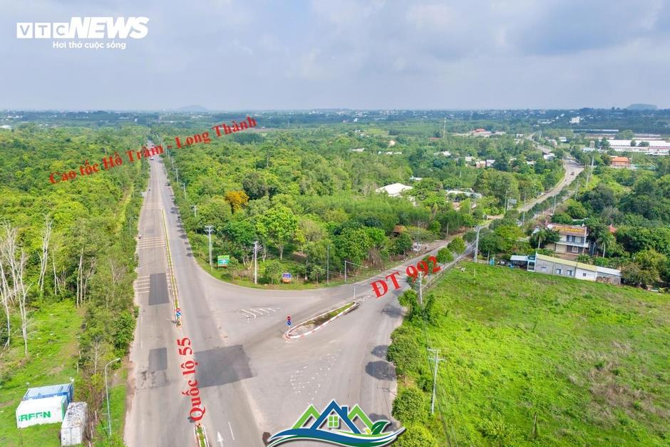 Toàn cảnh vị trí xây dựng cao tốc từ Hồ Tràm đến sân bay Long Thành Toàn cảnh vị trí xây dựng cao tốc từ Hồ Tràm đến sân bay Long Thành