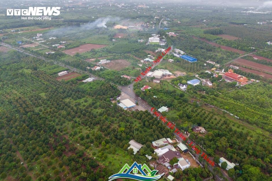 Toàn cảnh vị trí xây dựng cao tốc từ Hồ Tràm đến sân bay Long Thành Toàn cảnh vị trí xây dựng cao tốc từ Hồ Tràm đến sân bay Long Thành
