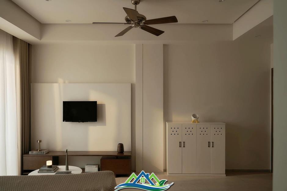 Tối ưu diện tích sử dụng cho căn hộ 64m2 bằng hệ cửa giấu kín