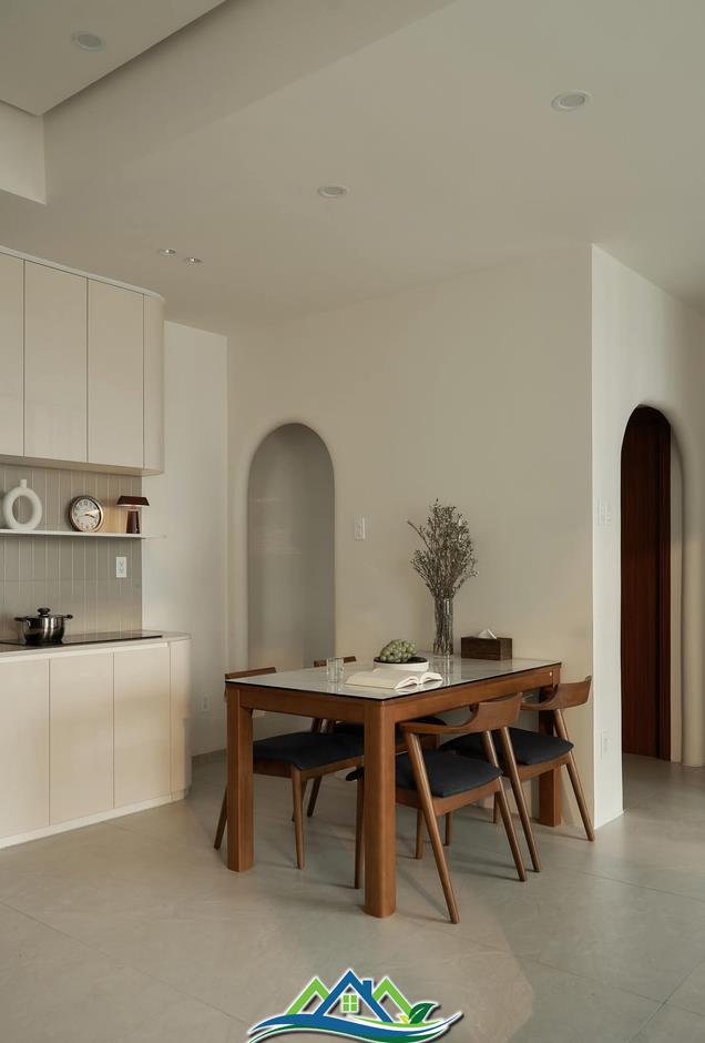 Tối ưu diện tích sử dụng cho căn hộ 64m2 bằng hệ cửa giấu kín