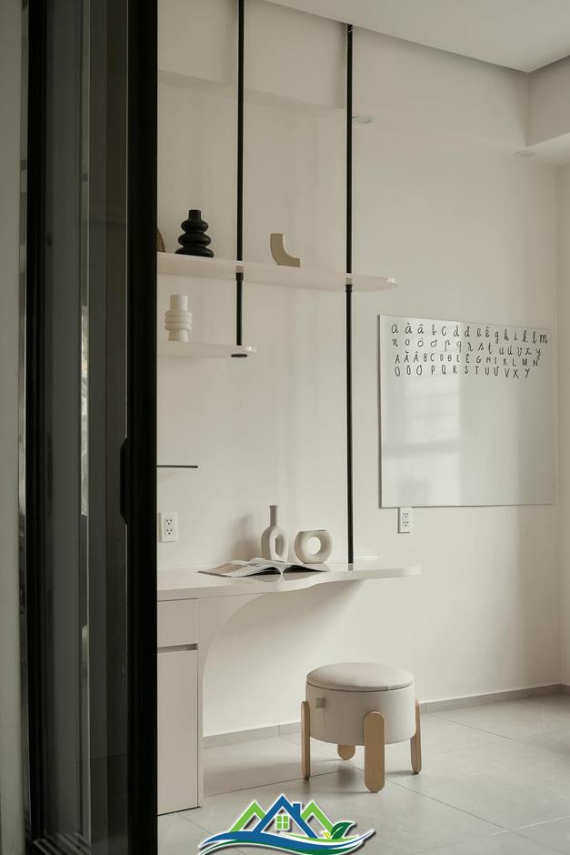 Tối ưu diện tích sử dụng cho căn hộ 64m2 bằng hệ cửa giấu kín