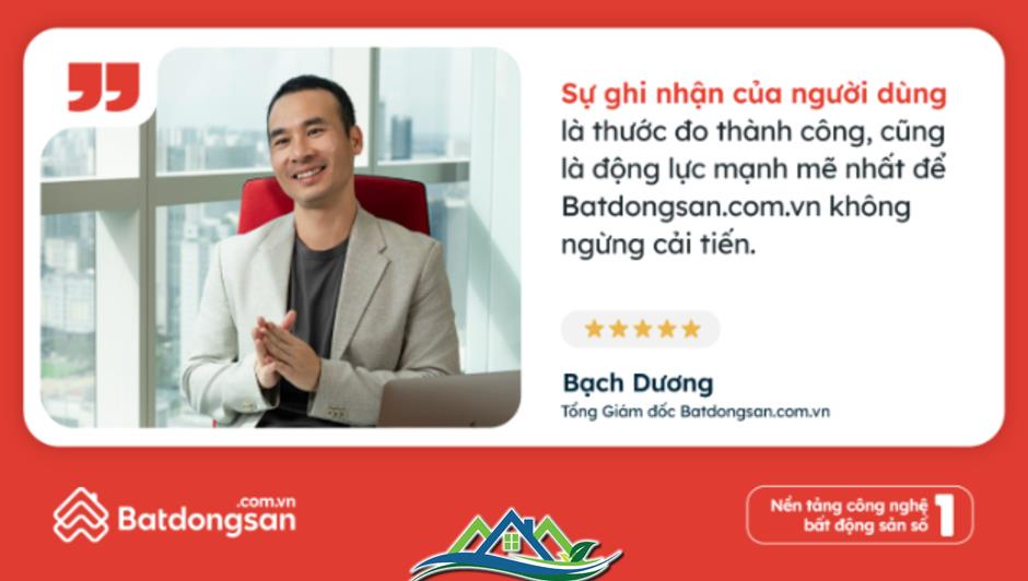 Tổng Giám đốc Batdongsan.com.vn: Sự ghi nhận của người dùng là thước đo thành công Tổng Giám đốc Batdongsan.com.vn: Sự ghi nhận của người dùng là thước đo thành công
