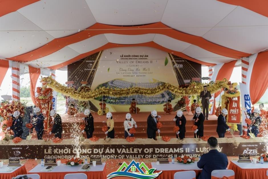 Tổng thầu AZB khởi công khu đô thị cao cấp Valley of Dreams II Tổng thầu AZB khởi công khu đô thị cao cấp Valley of Dreams II