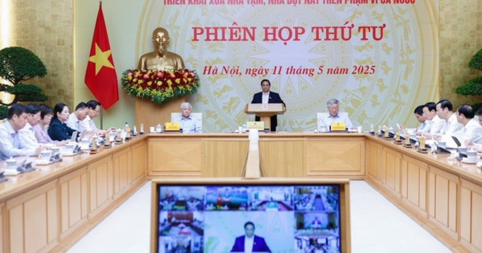 TỔNG THUẬT: Thủ tướng chủ trì phiên họp thứ 4 Ban chỉ đạo Trung ương về xóa nhà tạm, nhà dột nát
