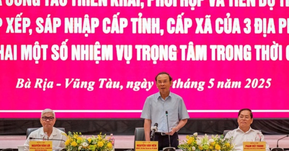 TP HCM, Bình Dương, Bà Rịa - Vũng Tàu họp bàn đề án hợp nhất đơn vị hành chính