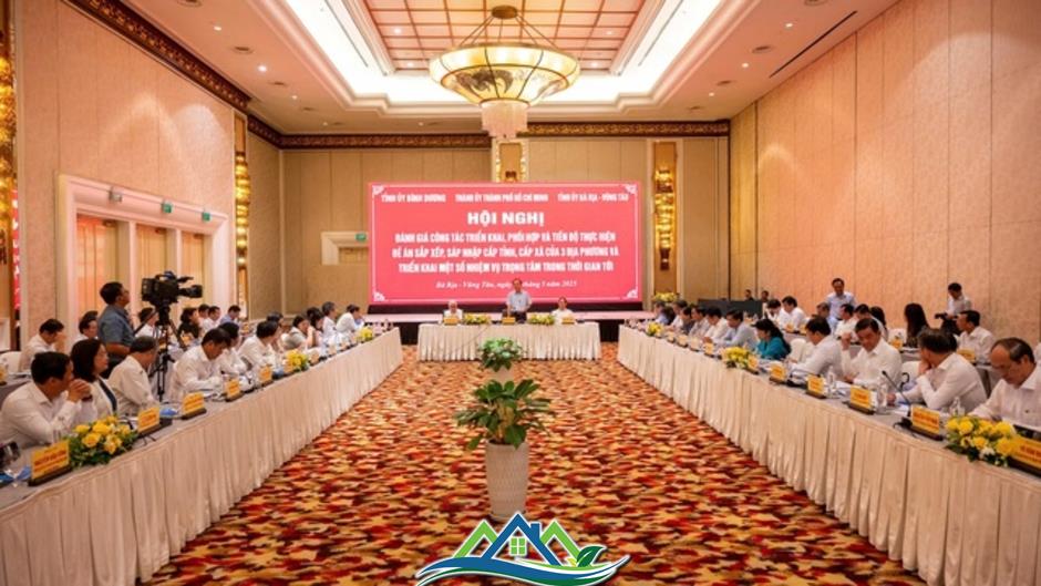 TP HCM, Bình Dương, Bà Rịa - Vũng Tàu họp bàn đề án hợp nhất đơn vị hành chính TP HCM, Bình Dương, Bà Rịa - Vũng Tàu họp bàn đề án hợp nhất đơn vị hành chính