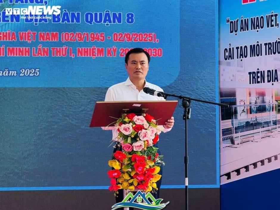 TP.HCM khởi công dự án cải tạo bờ bắc kênh Đôi hơn 7.300 tỷ đồng