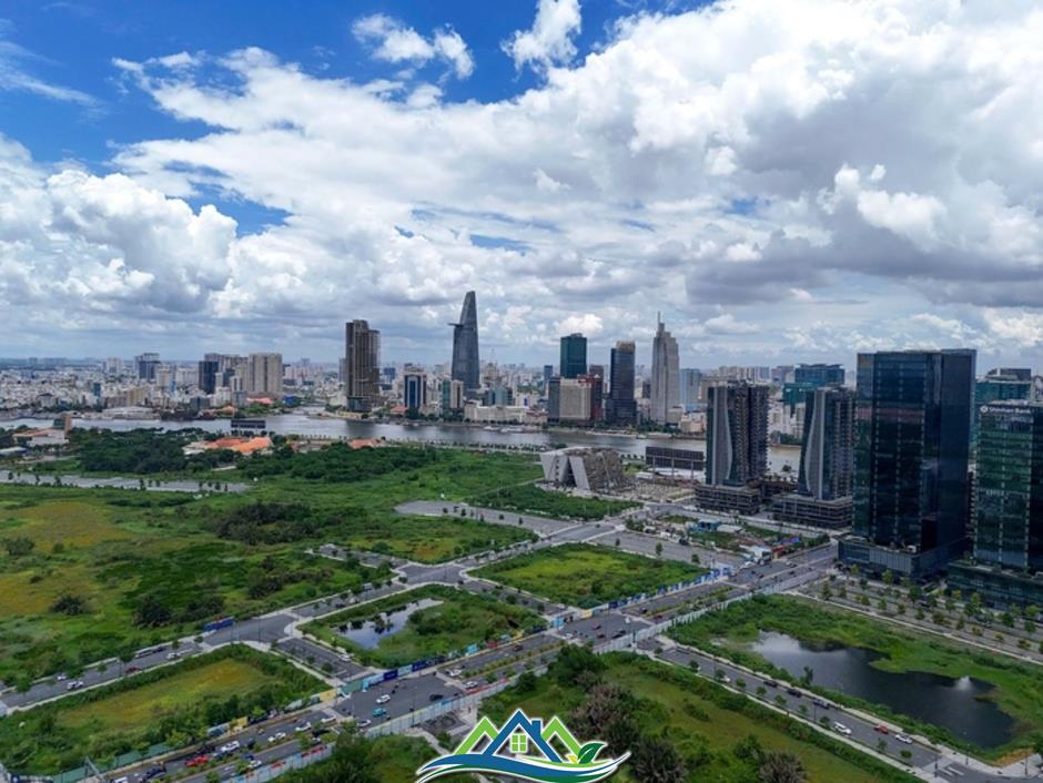 Trục giao thông chính Khu đô thị mới Thủ Thiêm Trục giao thông chính Khu đô thị mới Thủ Thiêm