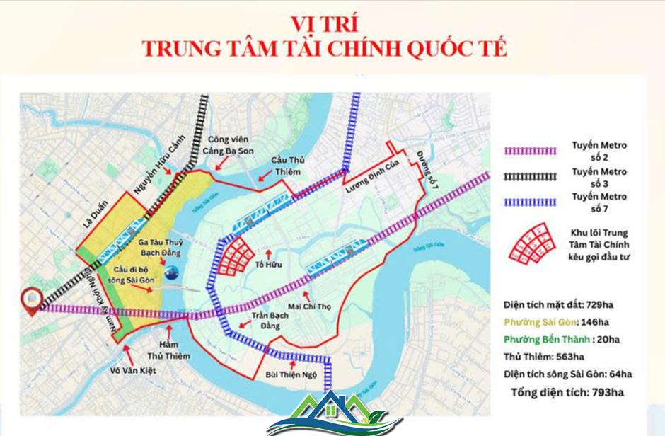 Trung tâm tài chính TP.HCM đặt tại phường Sài Gòn, Bến Thành và khu Thủ Thiêm Trung tâm tài chính TP.HCM đặt tại phường Sài Gòn, Bến Thành và khu Thủ Thiêm
