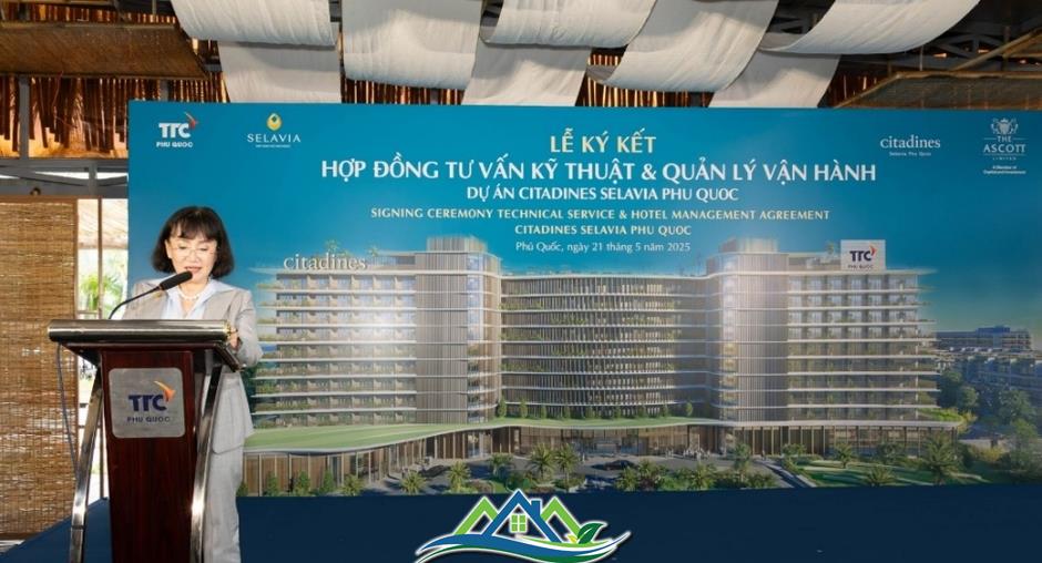 TTC Phú Quốc và Ascott ký hợp đồng vận hành Citadines Selavia Phu Quoc TTC Phú Quốc và Ascott ký hợp đồng vận hành Citadines Selavia Phu Quoc