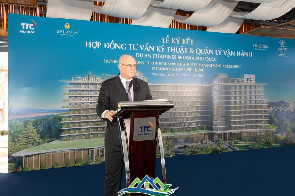 TTC Phú Quốc và Ascott ký hợp đồng vận hành Citadines Selavia Phu Quoc TTC Phú Quốc và Ascott ký hợp đồng vận hành Citadines Selavia Phu Quoc