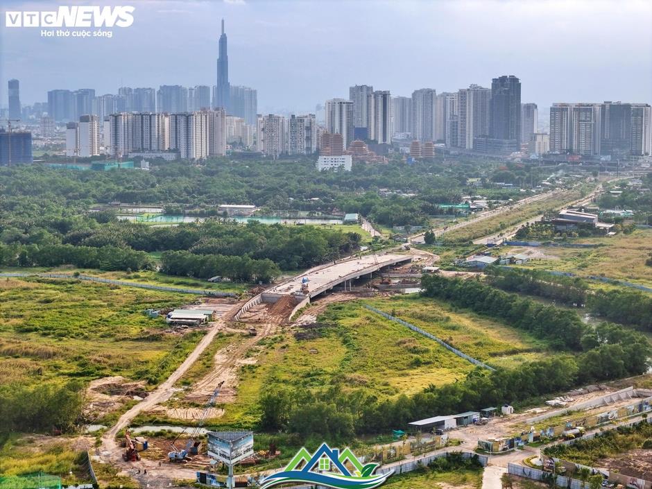 Tuyến đường Liên Phường sắp về đích, giảm áp lực giao thông khu Đông TP.HCM
