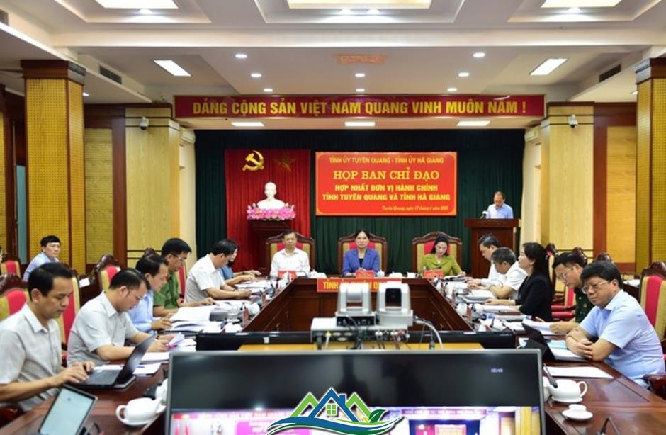 Tuyên Quang, Hà Giang họp bàn khi hợp nhất