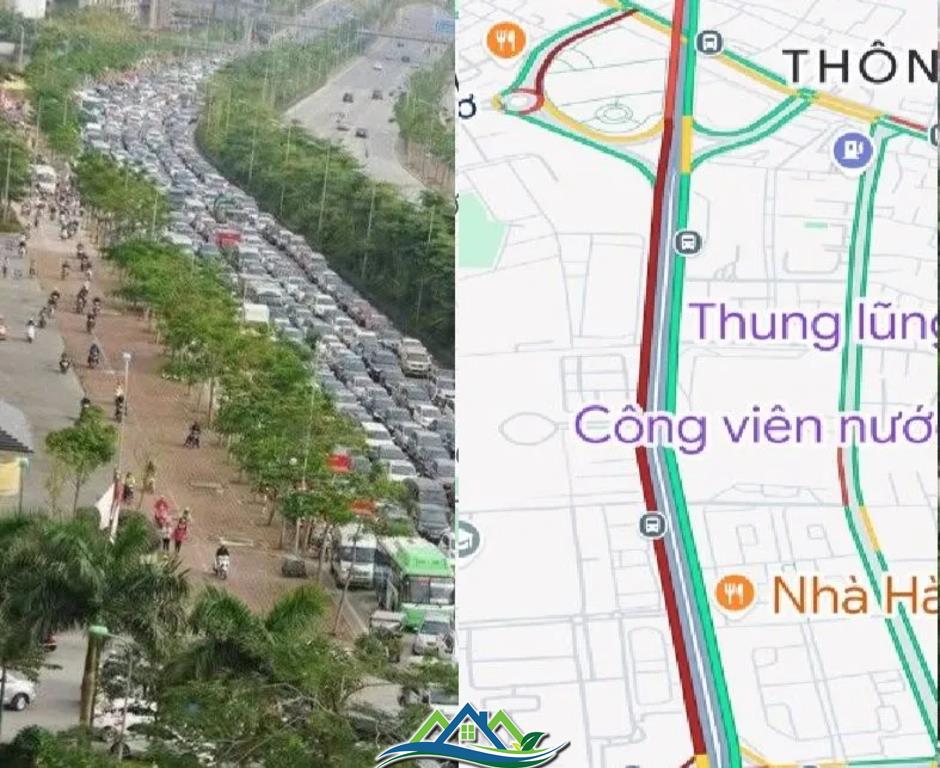 Ùn ứ trên 2 tuyến đường vừa dựng hàng rào cứng phân làn ô tô, xe máy tại Hà Nội Ùn ứ trên 2 tuyến đường vừa dựng hàng rào cứng phân làn ô tô, xe máy tại Hà Nội