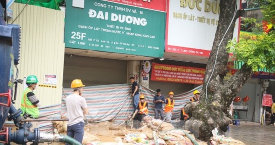 Vụ bùn đất metro Nhổn - ga Hà Nội 