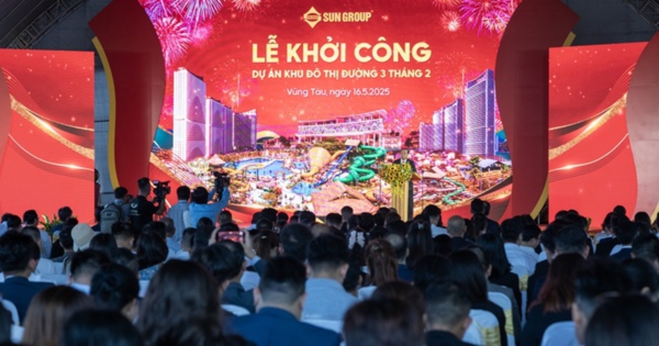 Vũng Tàu: Khởi công khu đô thị biển có công viên nước lớn bậc nhất Đông Nam Bộ