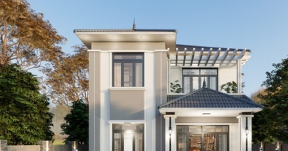 Xây biệt thự 2 tầng hết bao nhiêu tiền?